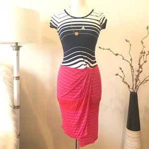 Striped Jersey Dress